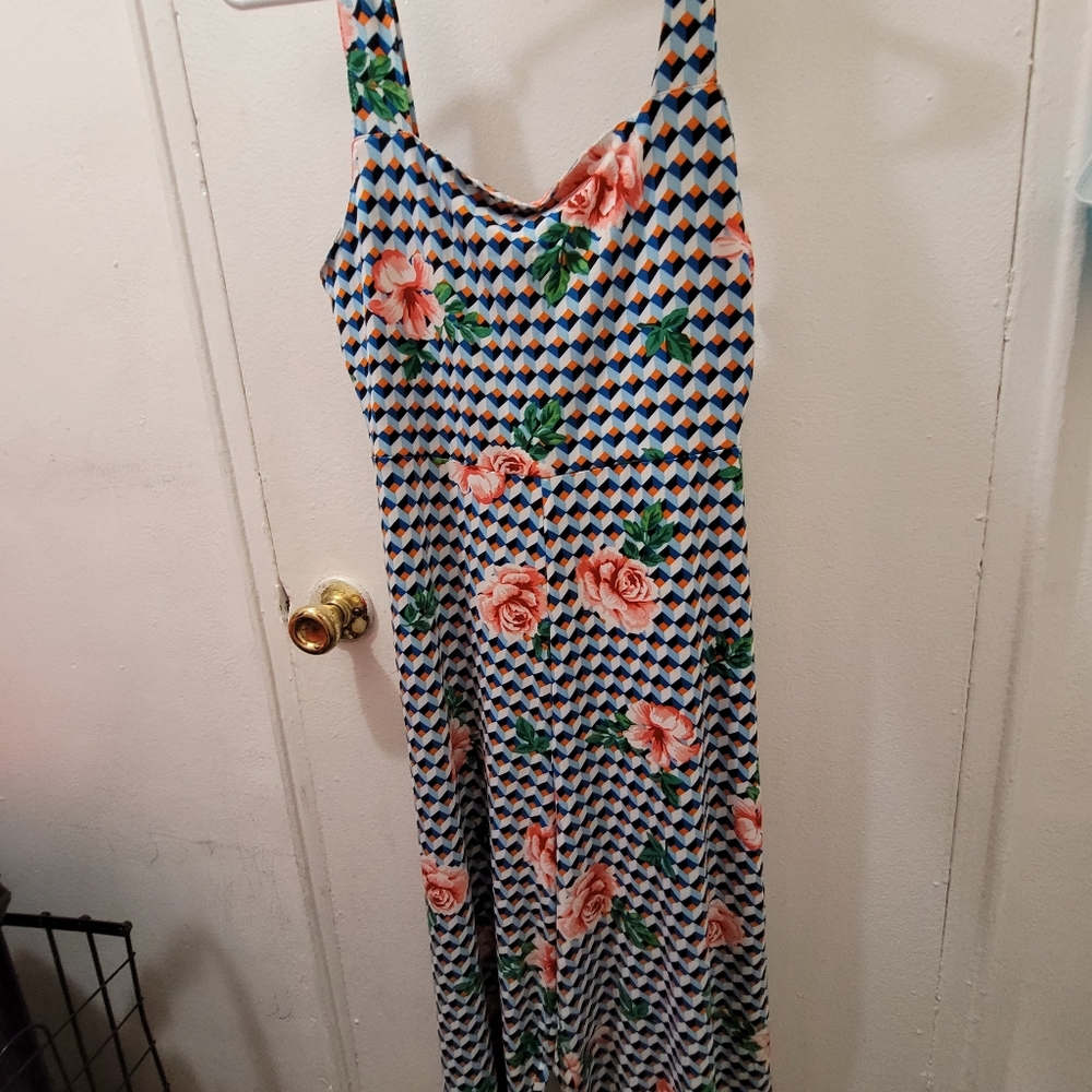 Wide legged jumpsuit